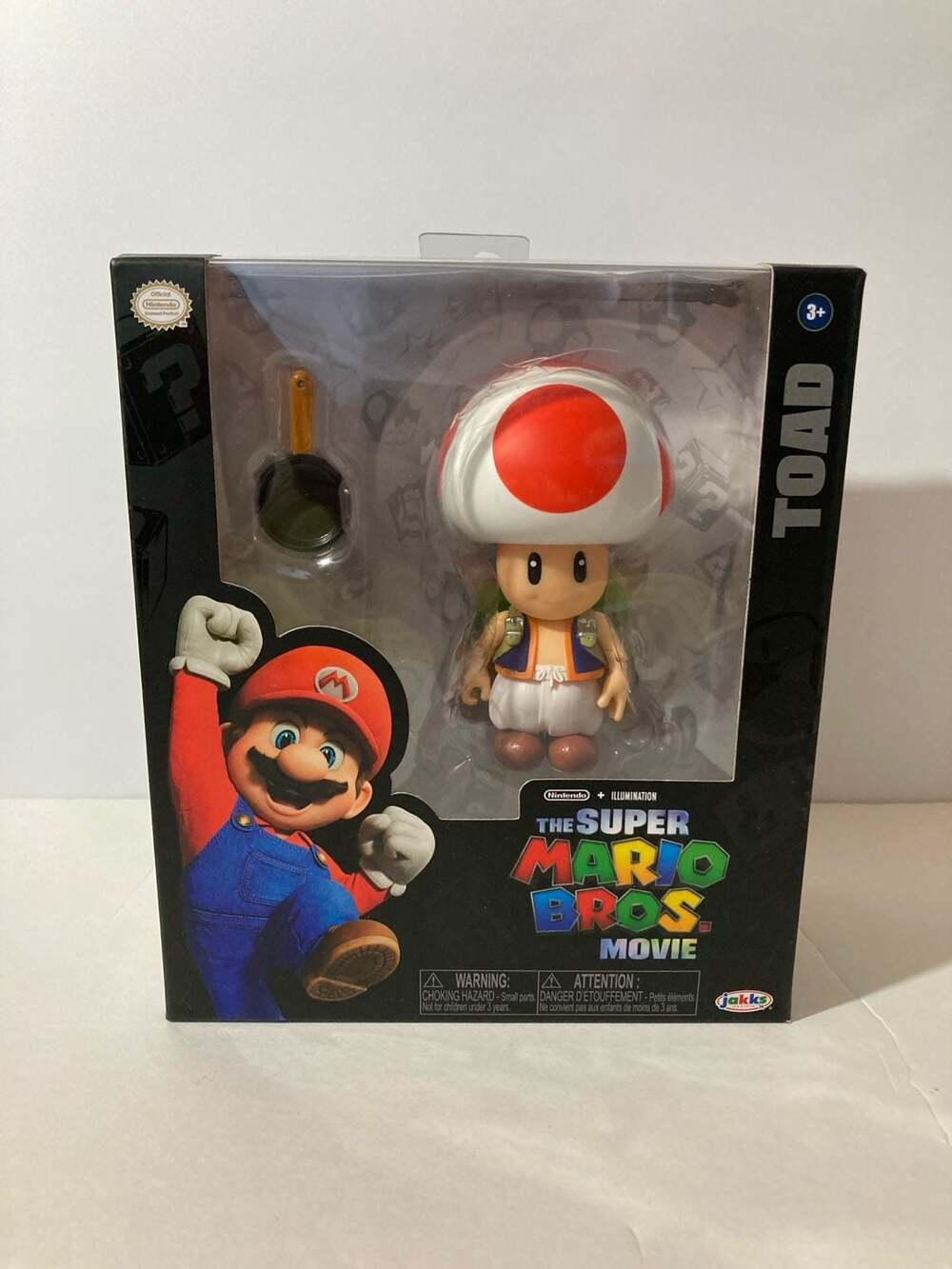 Jakks Pacific The Super Mario Bros. Movie Toad Size 5 Inch Figure